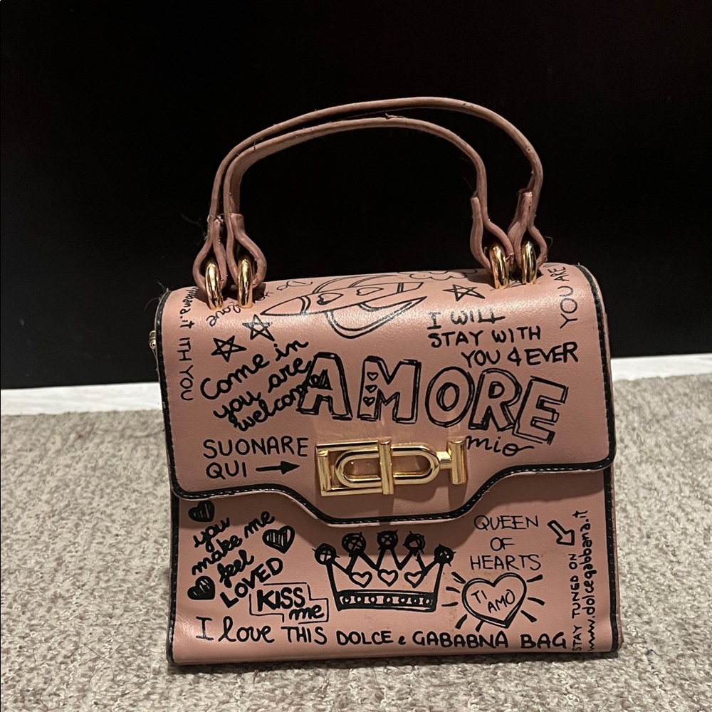 Blush pink Amore Mini Bag